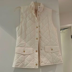 Cream Tory Burch vest in size XS.